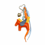 Pastel Pony Charm Keychain