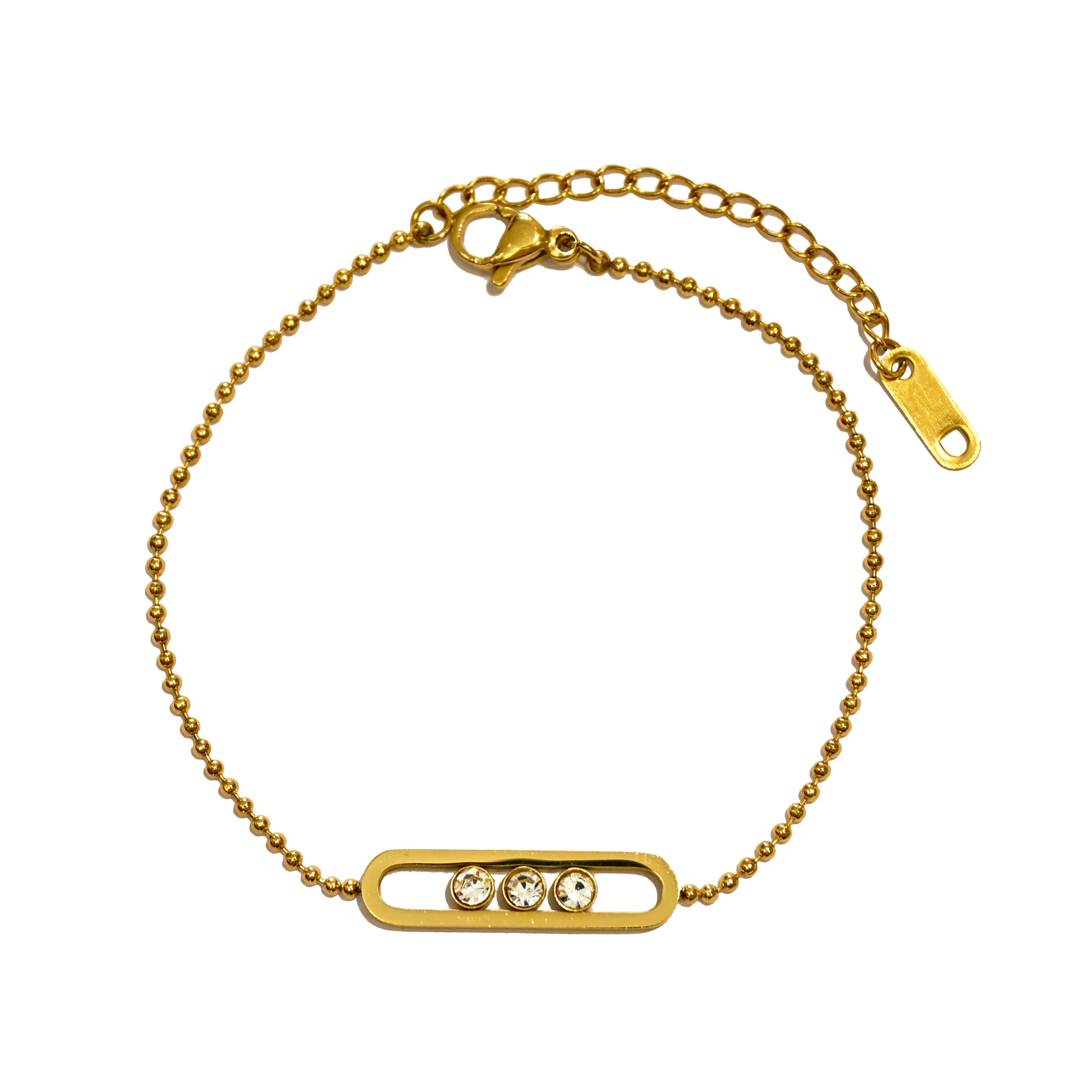 Trinity Crystal Bracelet