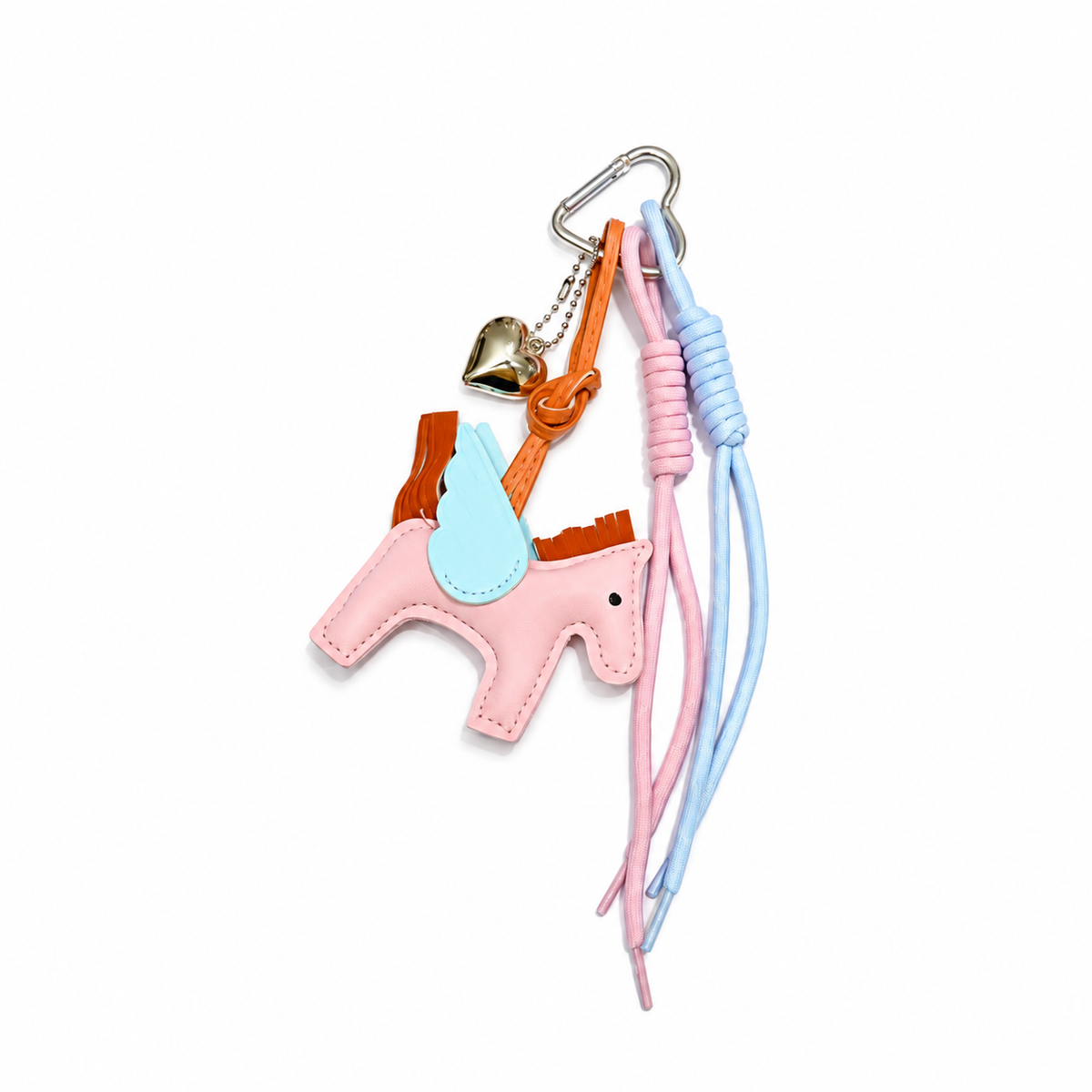 Pastel Pony Charm Keychain