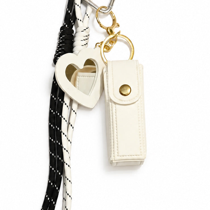 Mini lipstick carry Bag Charm