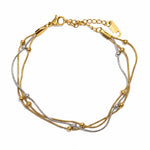 Eclipse Dual Strand Bracelet