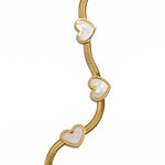 Celeste Heart Bracelet