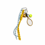 Tennis Charm Keychain