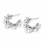 Bubble Hoop Earrings