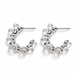 Bubble Hoop Earrings