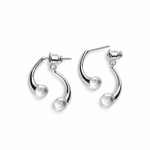Double Curve Bubble Earrings