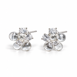Crystal Bubble Stud Earrings
