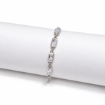 Crystal Bar Chain Bracelet