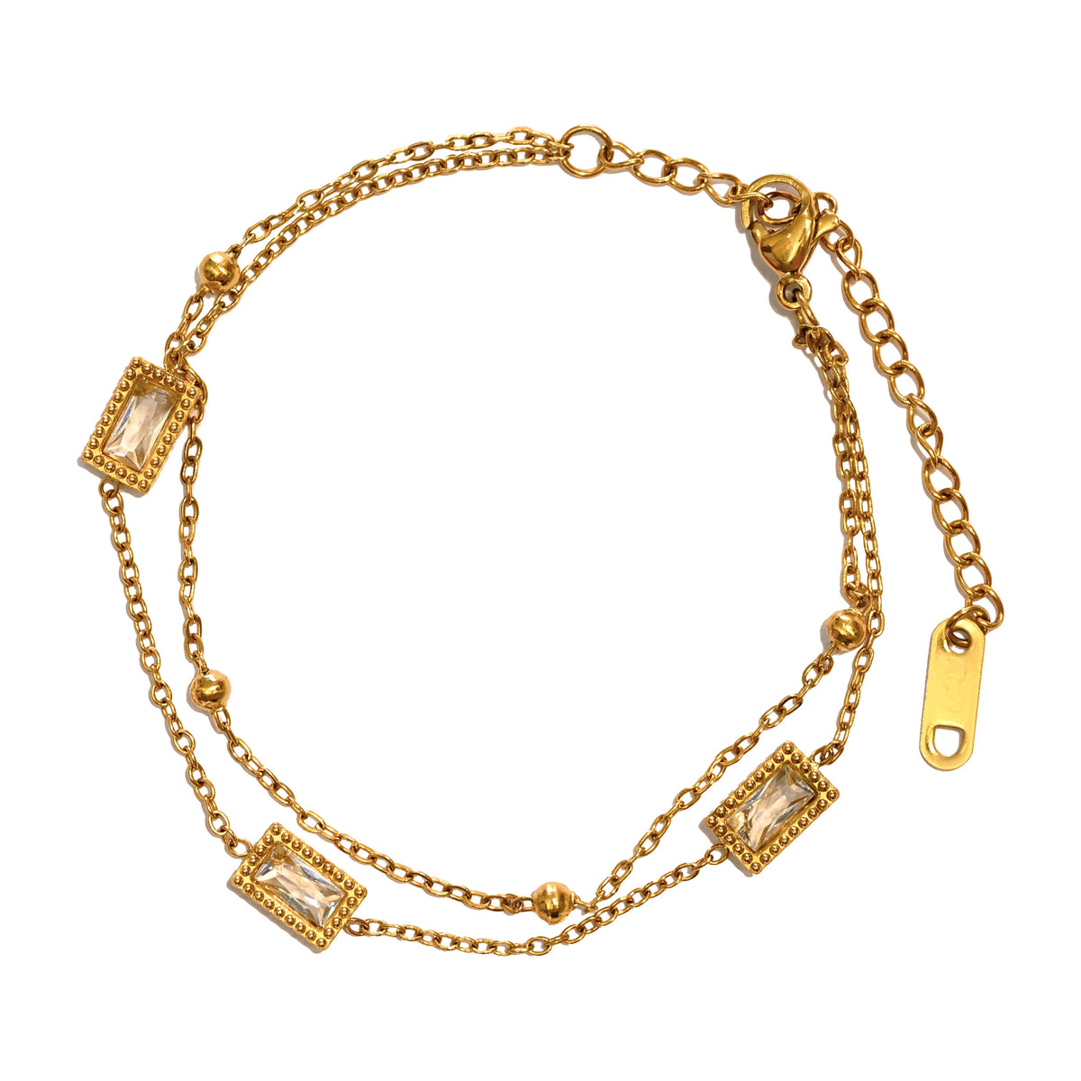 Solar Baguette Bracelet