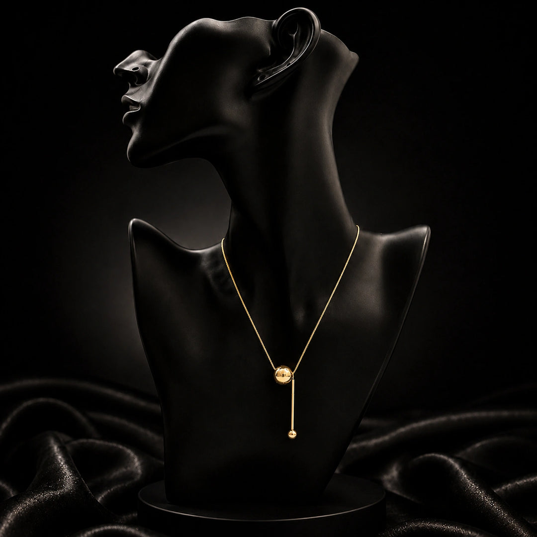 Sphere Drop Necklace