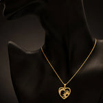 Celestial Heart Pendant Necklace